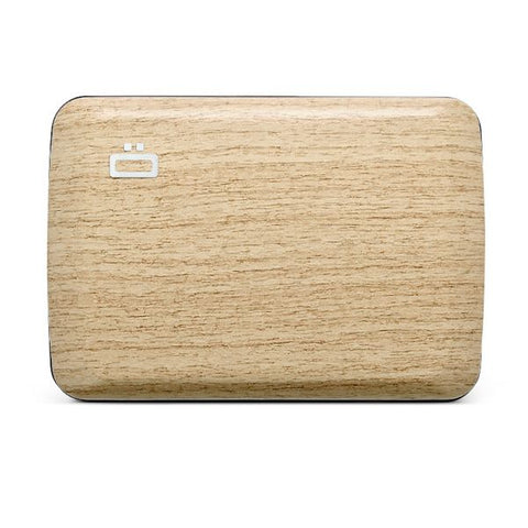 PORTATESSERE OGON DESIGN SMART CASE V2 ALU BAMBOO