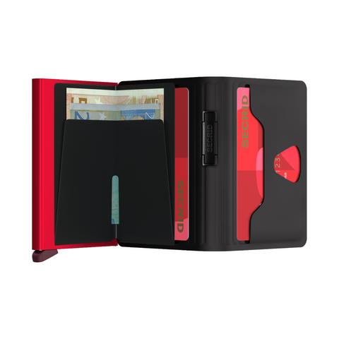 SECRID BANDWALLET SHELTERSUIT BLACK-RED