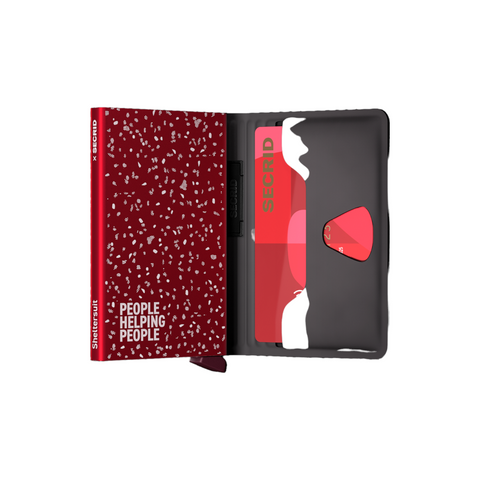 SECRID BANDWALLET SHELTERSUIT BLACK-RED