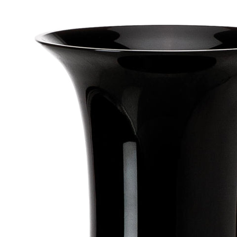 VASO VENINI OPALINO F03 706.38 NERO diam 14 h 30 cm