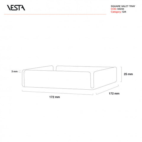 SVUOTATASCHE DECOR D48 RAINBOW 04233D48 VESTA MULTICOLOUR
