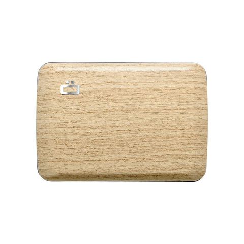 PORTATESSERE OGON DESIGN SMART CASE V2 ALU BAMBOO