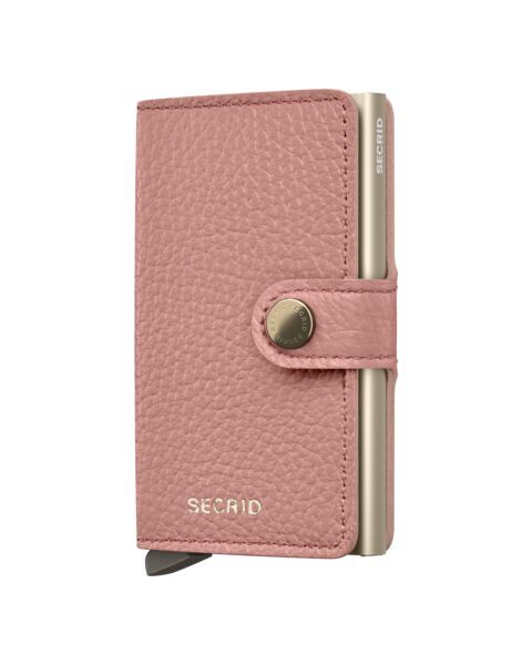 PORTAFOGLIO MINIWALLET PEBBLE ROSE SECRID ROSE