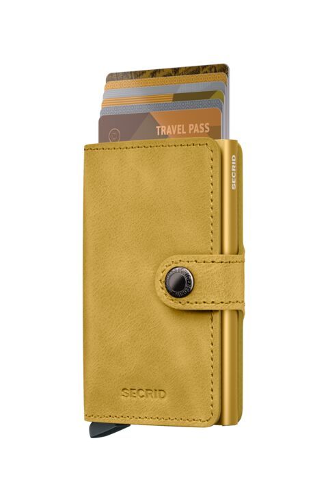 PORTAFOGLIO MINIWALLET VINTAGE SECRID YELLOW