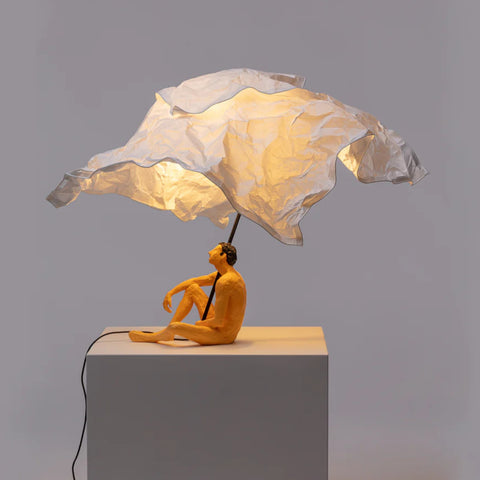 LAMPADA IN RESINA E METALLO LOVE IS A VERB-ROBI 09020 SELETTI