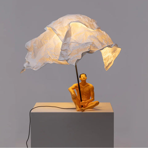 LAMPADA IN RESINA E METALLO LOVE IS A VERB-ROBI 09020 SELETTI