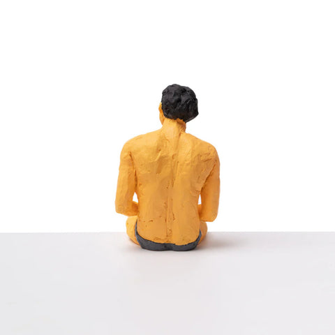 STATUETTA IN RESINA LOVE IS A VERB-ALBERTO 09009 SELETTI