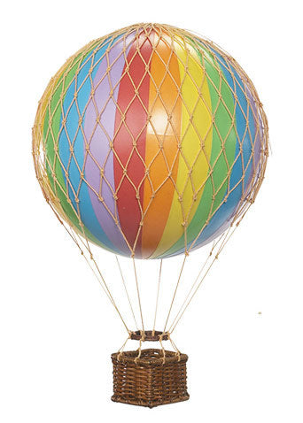 AUTHENTIC MODELS RAINBOW SMALL HOT AIR BALLOON ART AP160