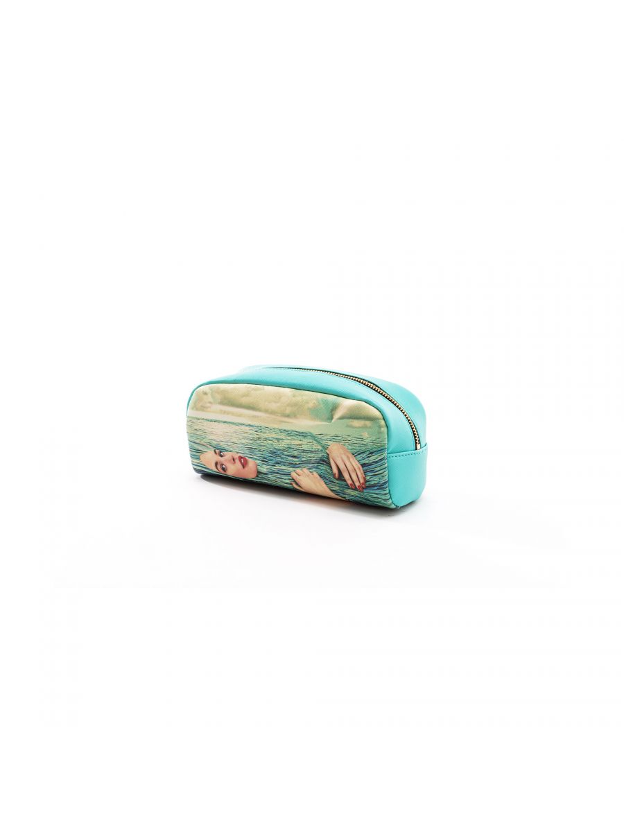 SELETTI PU TOILETPAPER CASE 20,5X7 H9 SEA GIRL ART 02546