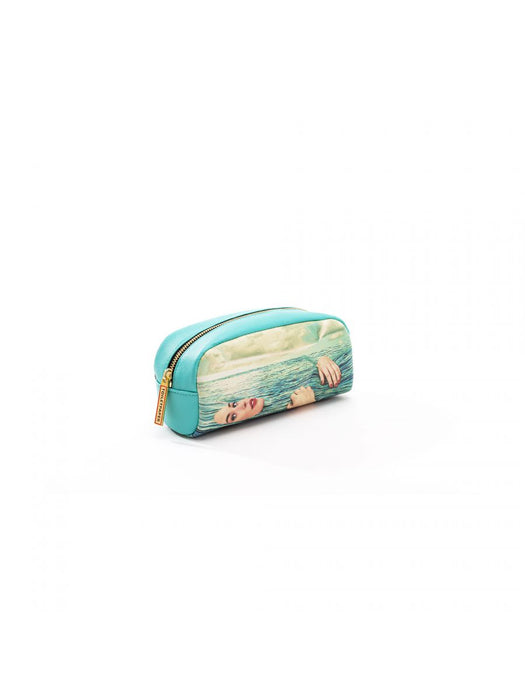 SELETTI PU TOILETPAPER CASE 20,5X7 H9 SEA GIRL ART 02546