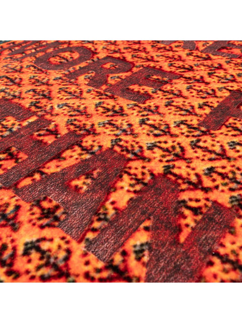 TAPPETO IN POLIESTERE BURNT CARPET #5-DIVERSITY CM 80X120 SELETTI