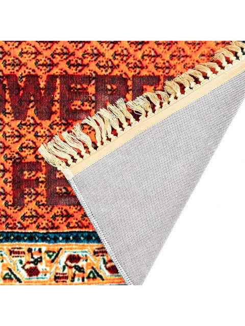 TAPPETO IN POLIESTERE BURNT CARPET #5-DIVERSITY CM 80X120 SELETTI