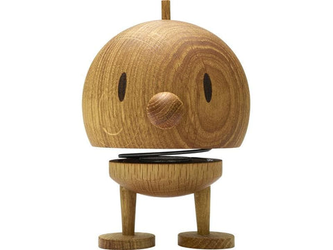 HOPTIMIST OAK LARGE WOOD BUMBLE ART 27160