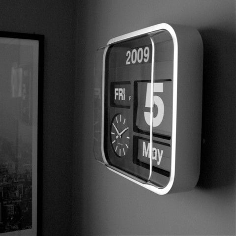 KARLSSON BIG FLIP ART WATCH KA4202 SILVER