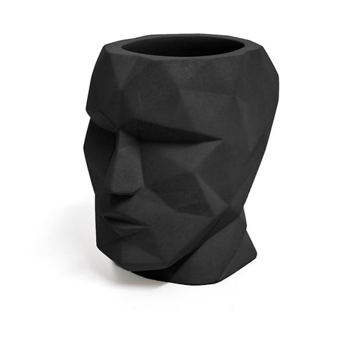 BALVI THE HEAD CONCRETE PEN HOLDER black