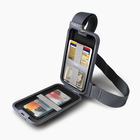 PHONE BAG & WALLET OGON DESIGN SILVER