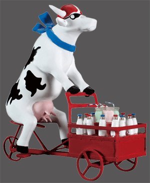 COW PARADE LAIT TRIPORTEUR XL ART 46417