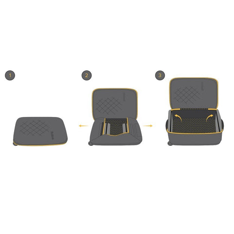 TROLLEY ROLLINK FLEX EARTH CABIN SIZE 21 CAPRI BREEZE 2 RUOTE