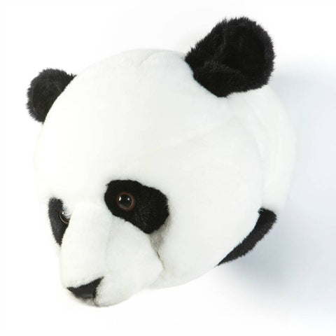 WILD AND SOFT"THOMAS" PANDA ART WS0046 PLUSH WALL TROPHY