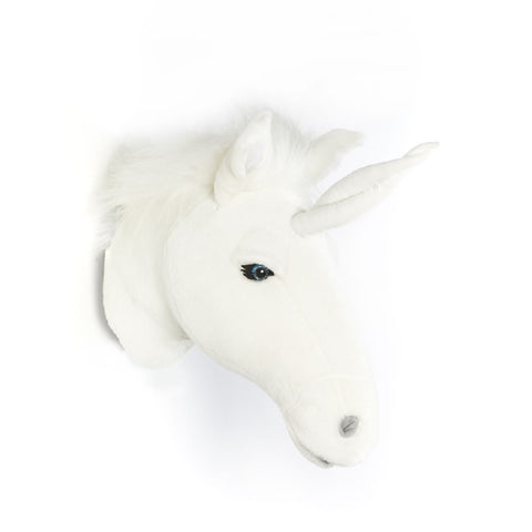 WILD AND SOFT "CLAIRE" UNICORN WALL PLUSH TROPHY ART WS0057