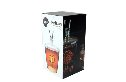 BOTTIGLIA PER LIQUORE POISON 1L VETRO 26397 BALVI TRANSPARENT