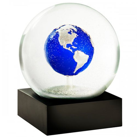 COOL SNOW GLOBE EARTH BLUE CS241-EARB