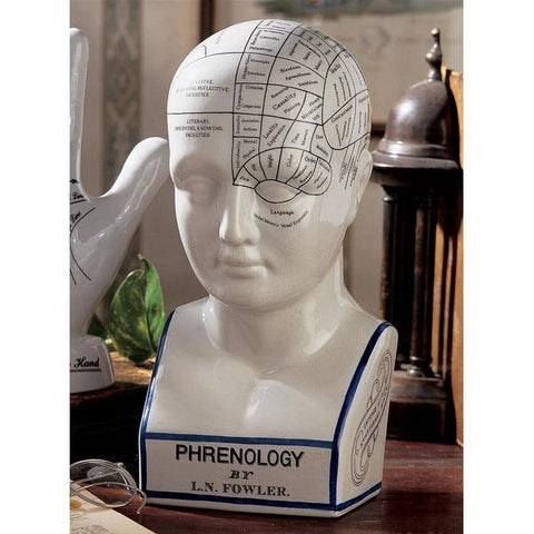 PHRENOLOGY HEAD ART MG020