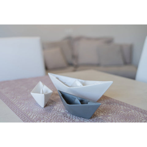 BARCHETTA ORIGAMI MEDIA ROSSO CERAMICHE CRESCENTINI ART. 2375