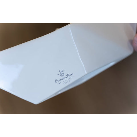 BARCHETTA ORIGAMI  MEDIA TIFFANY CERAMICHE CRESCENTINI ART. 2468