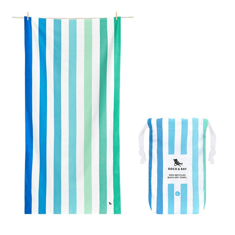 DOCK & BAY TOWEL XL 200X90 SUMMER ENDLESS RIVER