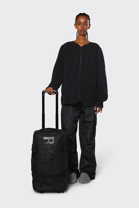 TROLLEY TRAVEL TEXEL CABIN BAG W3 13460 RAINS BLACK