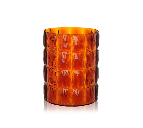 KARTELL MATELASSE' AMBER VASE ART 01225/MM