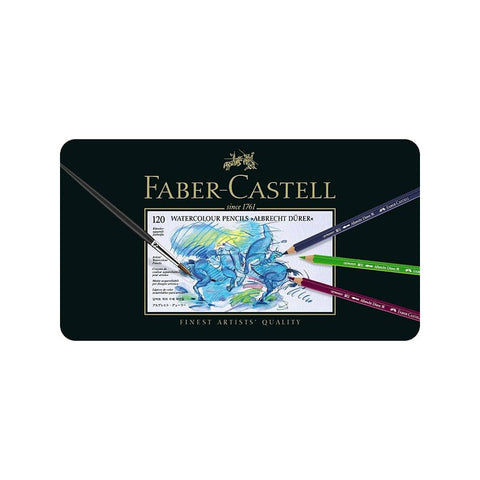 METAL CASE 120 COLOR PENCIL FABER CASTELL FINEST ARTIST
