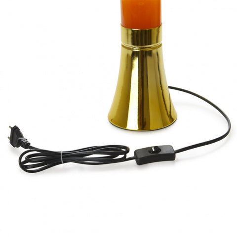 BALVI GOLD MAGMA LAVA LAMP ART. 27395