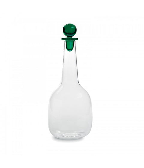 SAFFRON BALL BOTTLE TRANSP. GREEN CAP