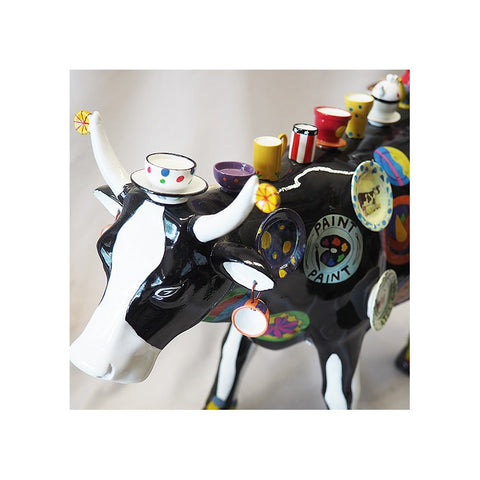 COW PARADE MEDIUMH 115MM X 180MM RESIN MOO POTTER 46368 