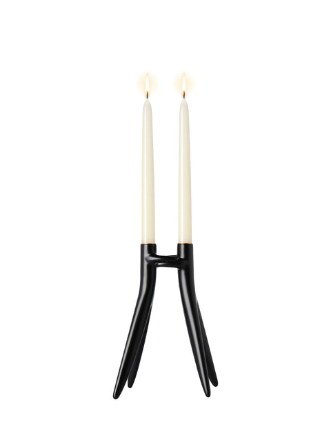 KARTELL CANDLE HOLDER HUG BLACK ART 1955/09