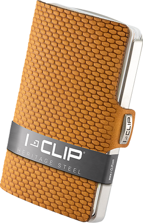 "I-CLIP STEEL BLASTED MILANAISE DESERT"