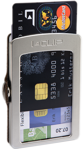 "I-CLIP STEEL BLASTED MILANAISE OAK"