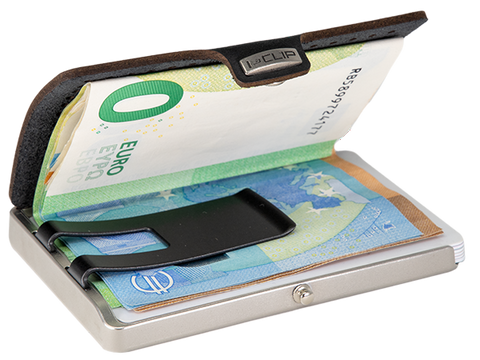 "I-CLIP STEEL BLASTED MILANAISE BLACK"