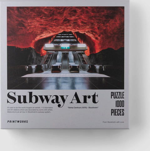 PUZZLE PRINTWORKS SUBWAY ART