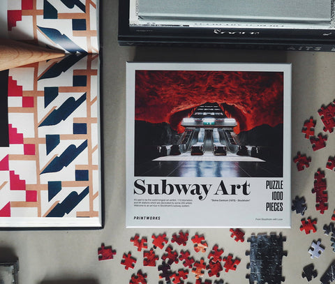 PUZZLE PRINTWORKS SUBWAY ART