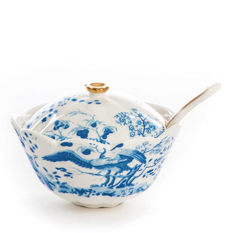 SELETTI SUGAR BOWL IN PORCELAIN HYBRID MAURILIA ART. 9748