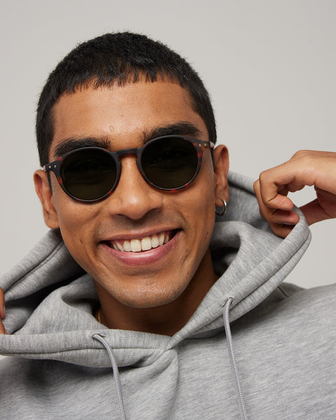 OCCHIALI IZIPIZI SUN POLARIZED MOD. D TORTOISE GREEN LENSES