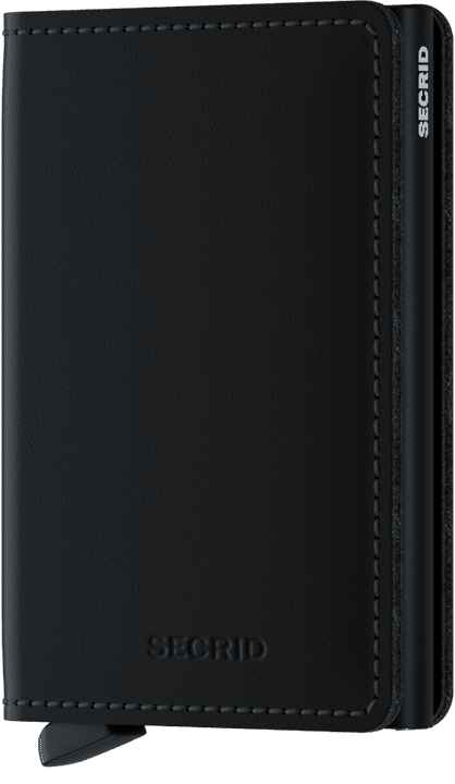 SLIM WALLET SECRID MATTE BLACK