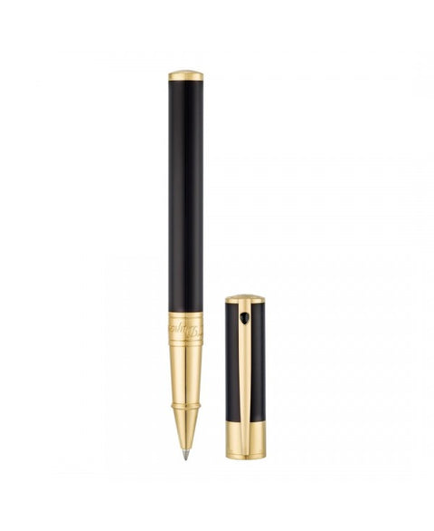 ROLLER ST DUPONT D-INITIAL BLACK &amp; GOLDEN ART 262202