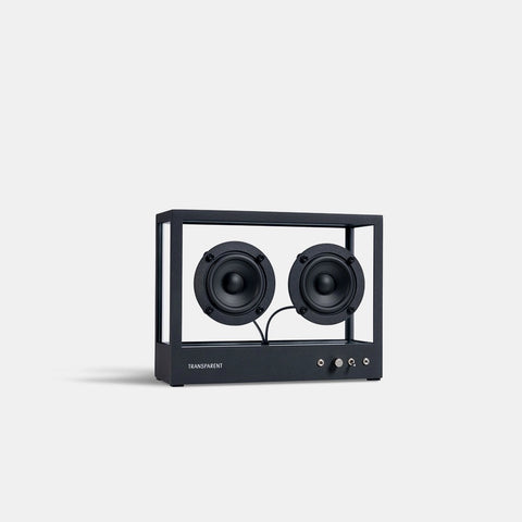 "TR. AUDIO SMALL TRANSPARENT SPEAKER BLACK"