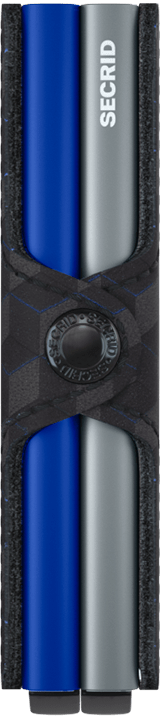 "TWINWALLET OPTICAL TITANIUM BLUE"