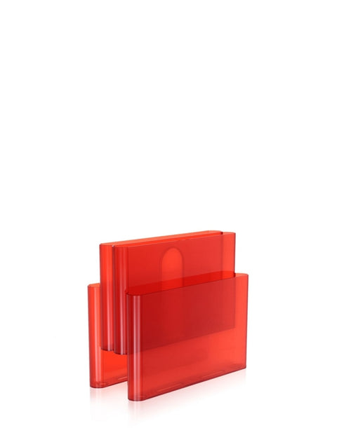 KARTELL 4676/31 MAGAZINE RACK RED